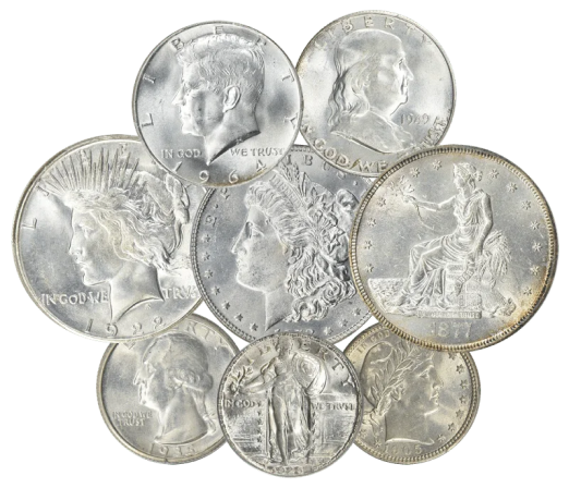 Various Silver Coins